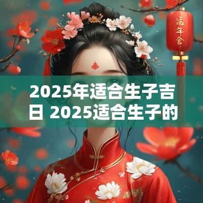 2025年适合生子吉日 2025适合生子的吉日