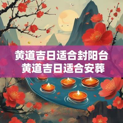 黄道吉日适合封阳台 黄道吉日适合安葬吗