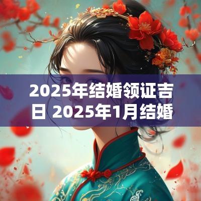 2025年结婚领证吉日 2025年1月结婚领证吉日