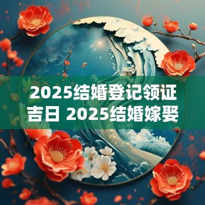 2025结婚登记领证吉日 2025结婚嫁娶吉日选择