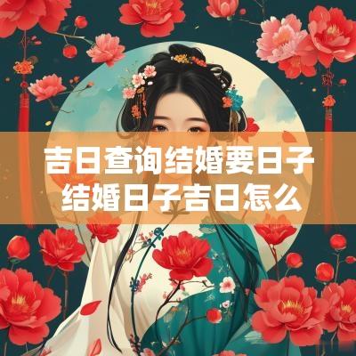 吉日查询结婚要日子 结婚日子吉日怎么写