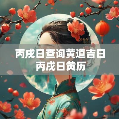 丙戌日查询黄道吉日 丙戌日黄历
