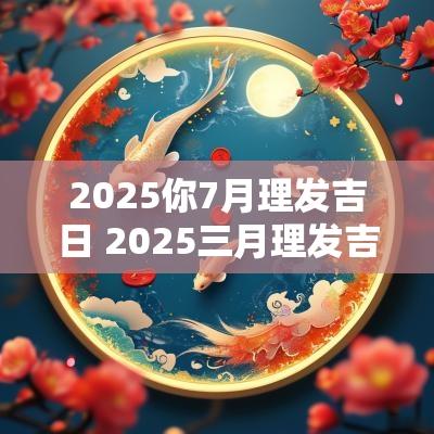 2025你7月理发吉日 2025三月理发吉日查询