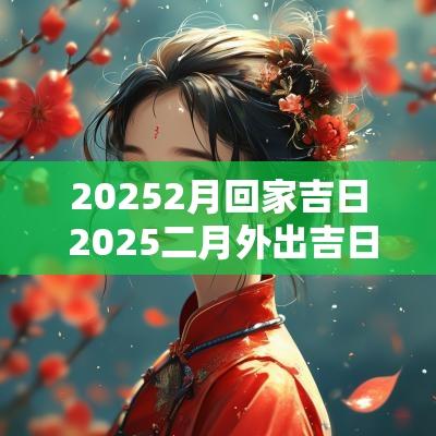 20252月回家吉日 2025二月外出吉日