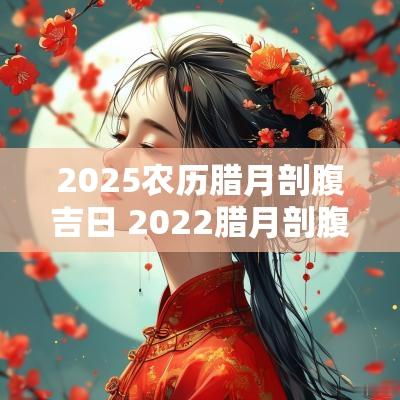 2025农历腊月剖腹吉日 2025腊月剖腹产黄道吉日