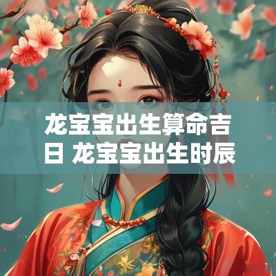 龙宝宝出生算命吉日 龙宝宝出生时辰取名