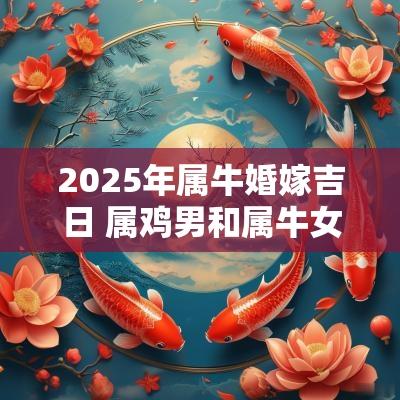 2025年属牛婚嫁吉日 属鸡男和属牛女2025年结婚吉日