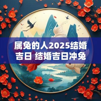 属兔的人2025结婚吉日 结婚吉日冲兔什么意思