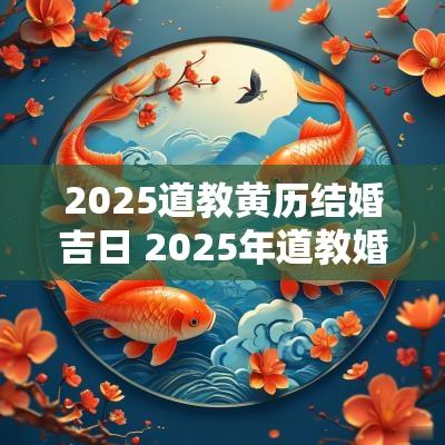 2025道教黄历结婚吉日 2025年道教婚书