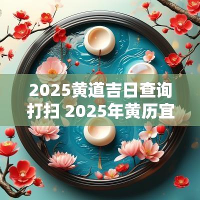 2025黄道吉日查询打扫 2025年黄历宜打扫吉日