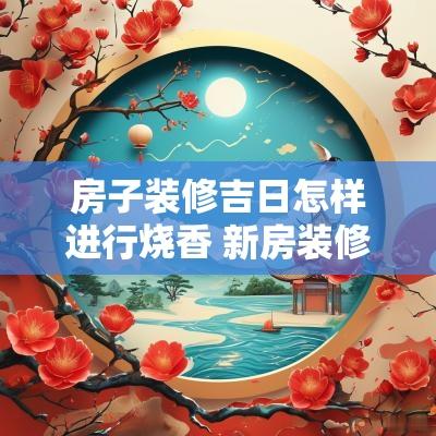 房子装修吉日怎样进行烧香 新房装修开工烧香怎么讲究