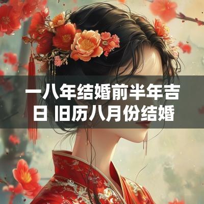 一八年结婚前半年吉日 旧历八月份结婚吉日