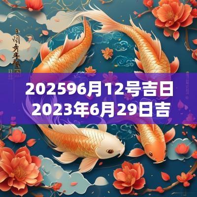 202596月12号吉日 2025年6月29日吉日吉时