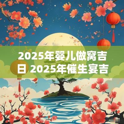 2025年婴儿做窝吉日 2025年催生宴吉日