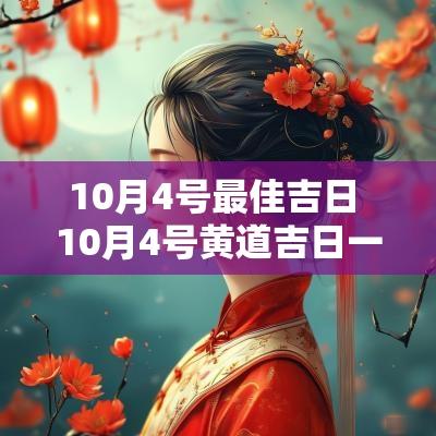 10月4号最佳吉日 10月4号黄道吉日一览表