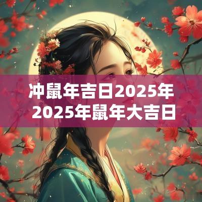 冲蛇年吉日2025年 2025年蛇年大吉日历