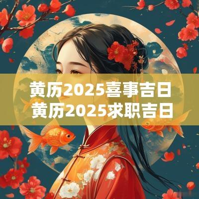 黄历2025喜事吉日 黄历2025求职吉日查询