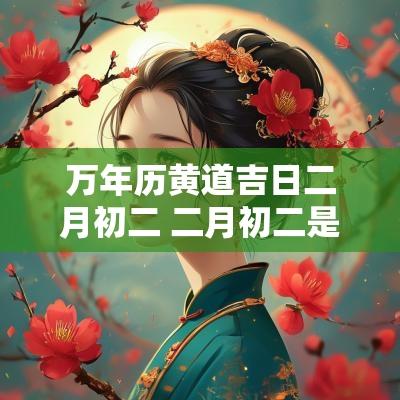万年历黄道吉日二月初二 二月初二是黄道吉日