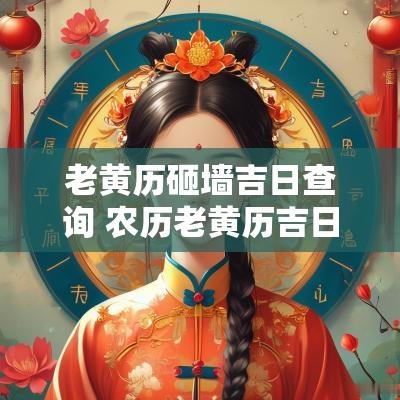 老黄历砸墙吉日查询 农历老黄历吉日查询