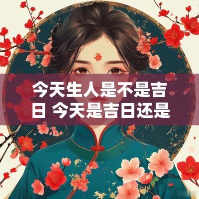 今天生人是不是吉日 今天是吉日还是凶日