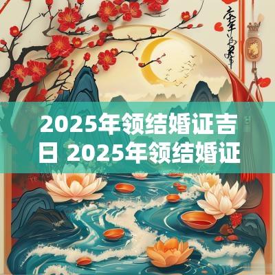 2025年领结婚证吉日 2025年领结婚证吉日一览表