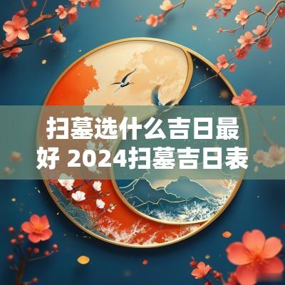 扫墓选什么吉日最好 2025扫墓吉日表