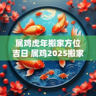 属鸡蛇年搬家方位吉日 属鸡2025搬家吉日
