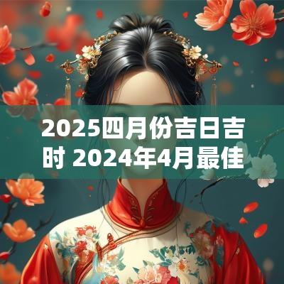 2025四月份吉日吉时 2025年4月最佳吉日吉时一览表