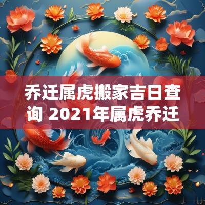 乔迁属虎搬家吉日查询 2025年属虎乔迁新居黄道吉日