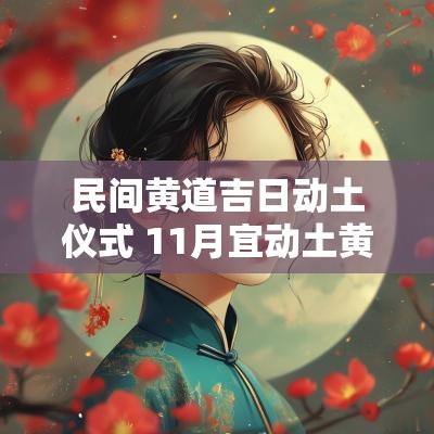 民间黄道吉日动土仪式 11月宜动土黄道吉日