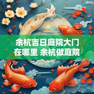 余杭吉日庭院大门在哪里 余杭做庭院大门