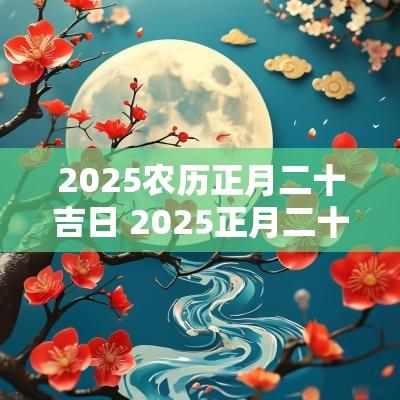 2025农历正月二十吉日 2025正月二十二日是黄道吉日吗