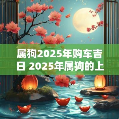 属狗2025年购车吉日 2025年属狗的上香吉日