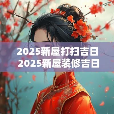 2025新屋打扫吉日 2025新屋装修吉日