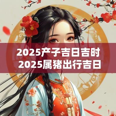 2025产子吉日吉时 2025属猪出行吉日