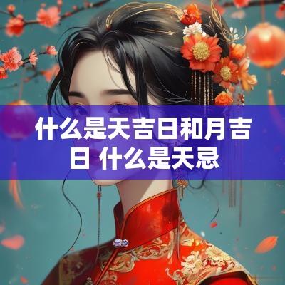 什么是天吉日和月吉日 什么是天忌