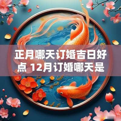 正月哪天订婚吉日好点 12月订婚哪天是吉日