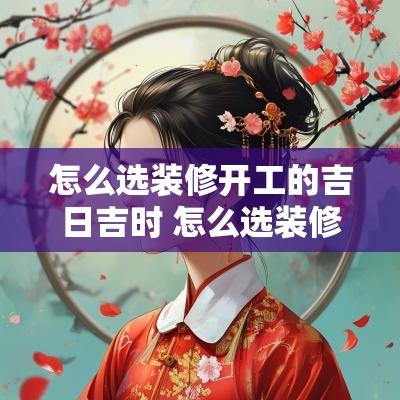 怎么选装修开工的吉日吉时 怎么选装修开工日
