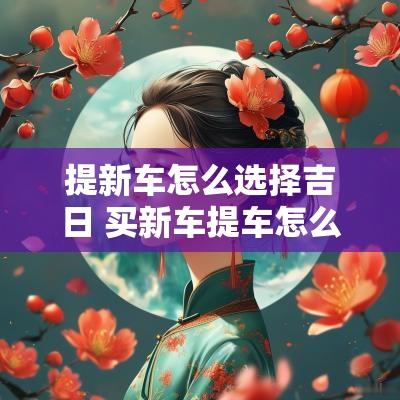 提新车怎么选择吉日 买新车提车怎么选吉日