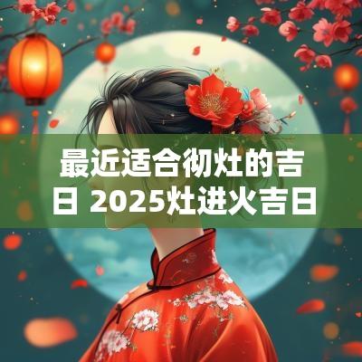 最近适合彻灶的吉日 2025灶进火吉日