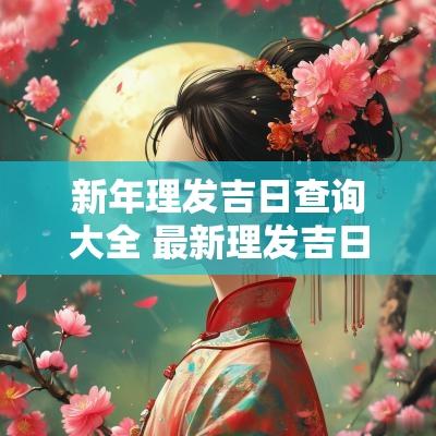新年理发吉日查询大全 最新理发吉日查询表大全