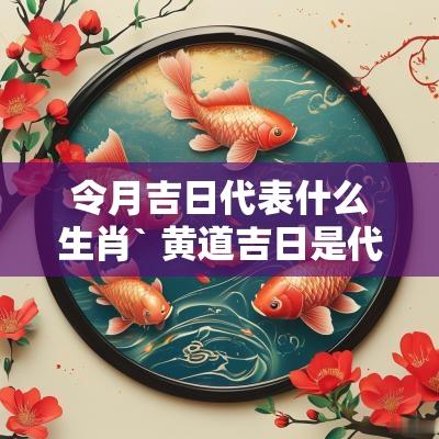 令月吉日代表什么生肖` 黄道吉日是代表什么生肖