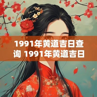 1991年黄道吉日查询 1991年黄道吉日查询表