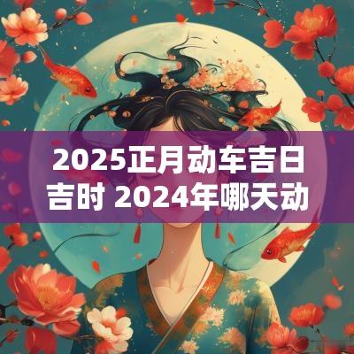 2025正月动车吉日吉时 2025年哪天动车出行最佳