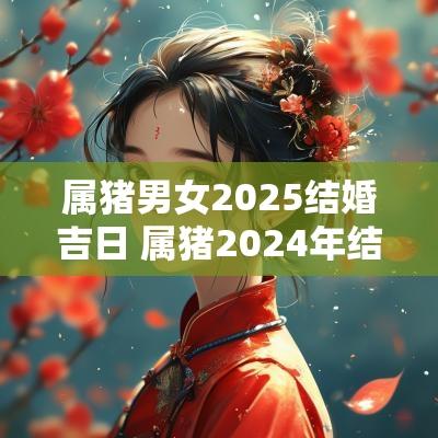 属猪男女2025结婚吉日 属猪2025年结婚吉日一览表