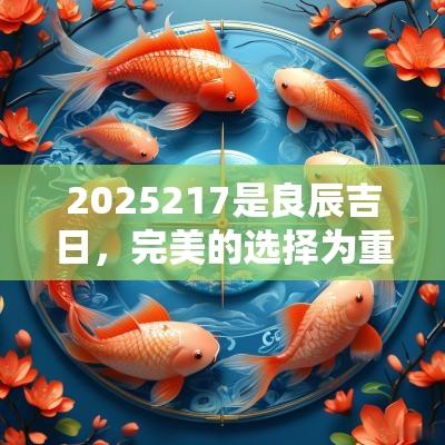 2025217是良辰吉日，完美的选择为重要活动