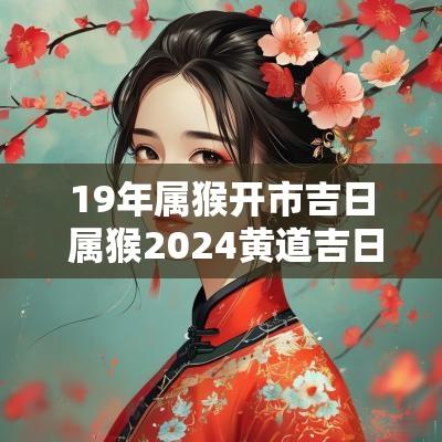 19年属猴开市吉日 属猴2025黄道吉日