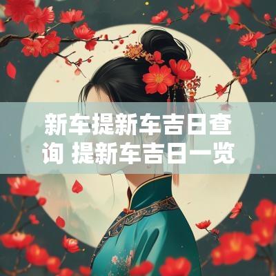 新车提新车吉日查询 提新车吉日一览表