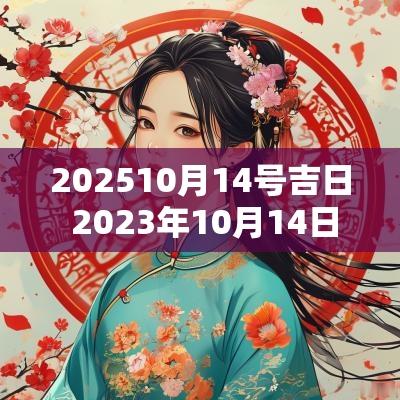 202510月14号吉日 2025年10月14日是黄道吉日