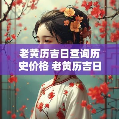 老黄历吉日查询历史价格 老黄历吉日查询属相